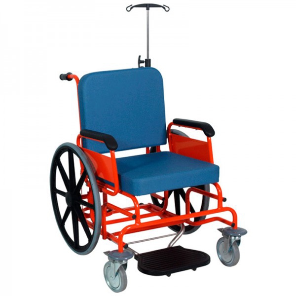 Fixed transfer wheelchair